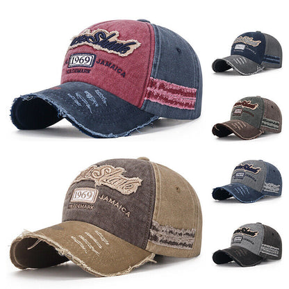 Adjustable Unisex Baseball Cap Hip Hop Caps Letters Cap Peaked Cap Sun Hat