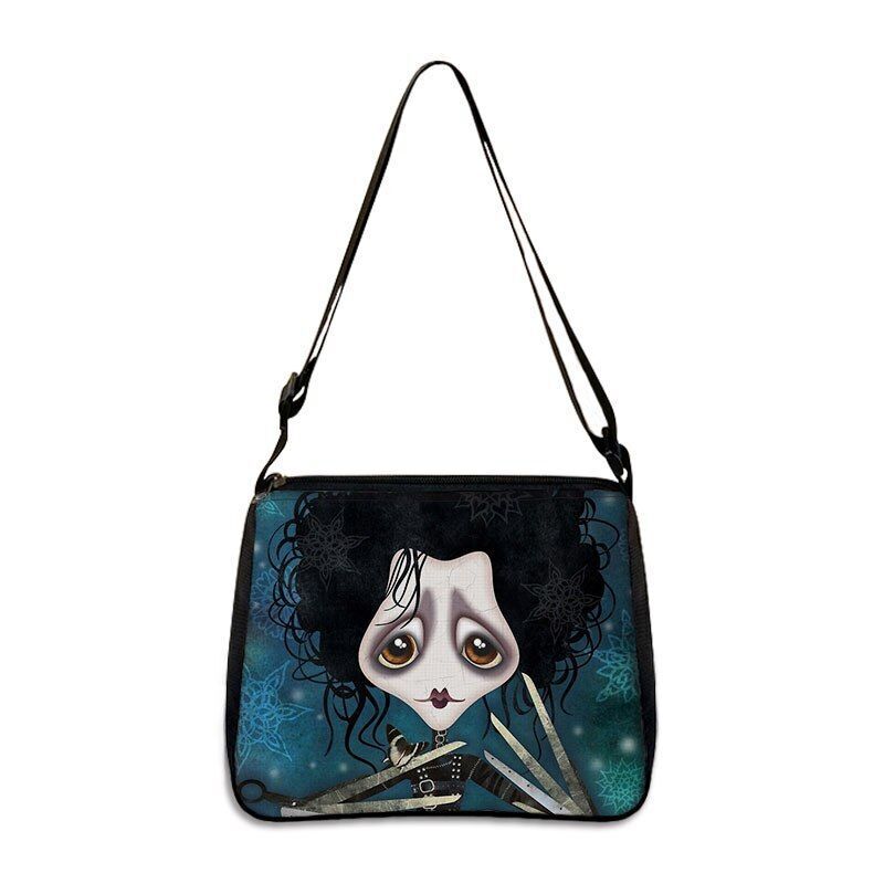 Gothic Skull Women's Bags Large Handbags Messenger Bag Ladies Shoulder Bags 1PC