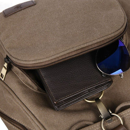 Student Laptop Bag Girl Trip Outdoor Female Women's Canvas Backpack School Lady