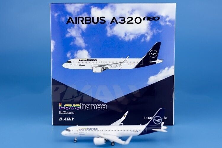 1:400 Phoenix Lufthansa AIRBUS A320neo Passenger Airplane Diecast Aircraft Model