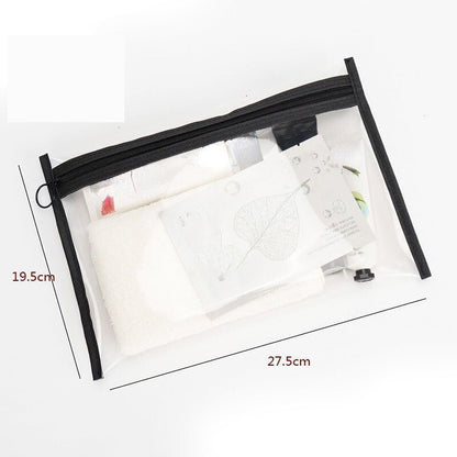 Transparent Waterproof Makeup Pouch Organizer Toiletry Traveling Cosmetics Bags