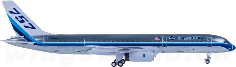 1:400 AeroClassics Eastern Airlines Boeing 757-200 Passenger Plane Diecast Model