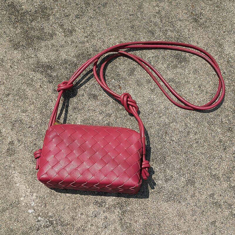Handbag Phone Bag Mini Shoulder Straps Crossbody 20*8.5*13CM Purse Split Leather