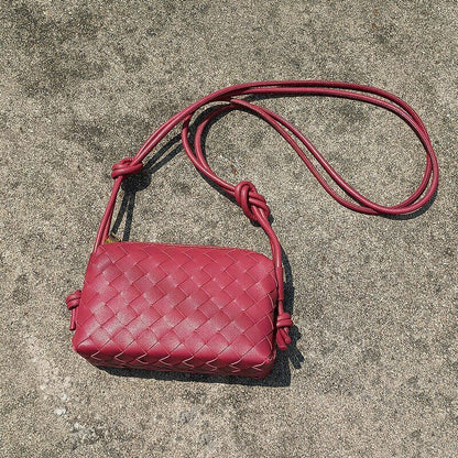 Handbag Phone Bag Mini Shoulder Straps Crossbody 20*8.5*13CM Purse Split Leather