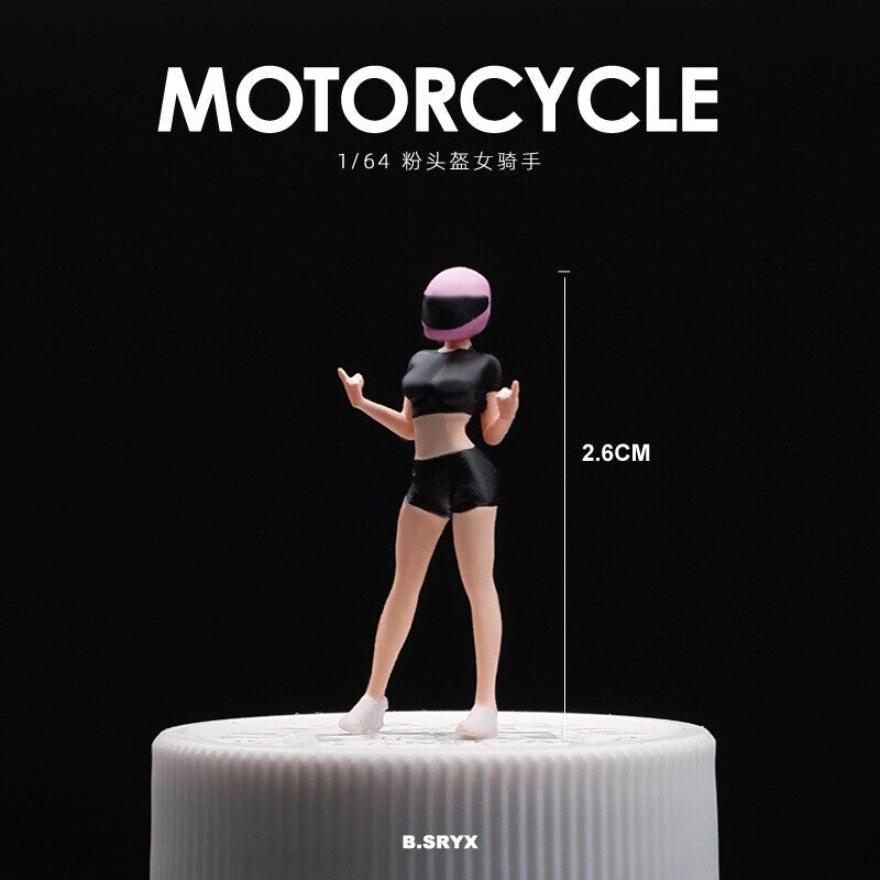 1/64 Figure Model Sexy Girl Model Boy Model City Street Mini Scene Doll