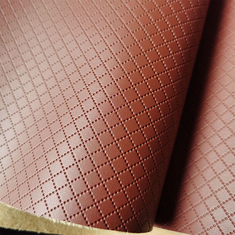 Diamond Fabric Quilted Car Bag Upholstery PU Leather Craft Headboard Sewing DIY