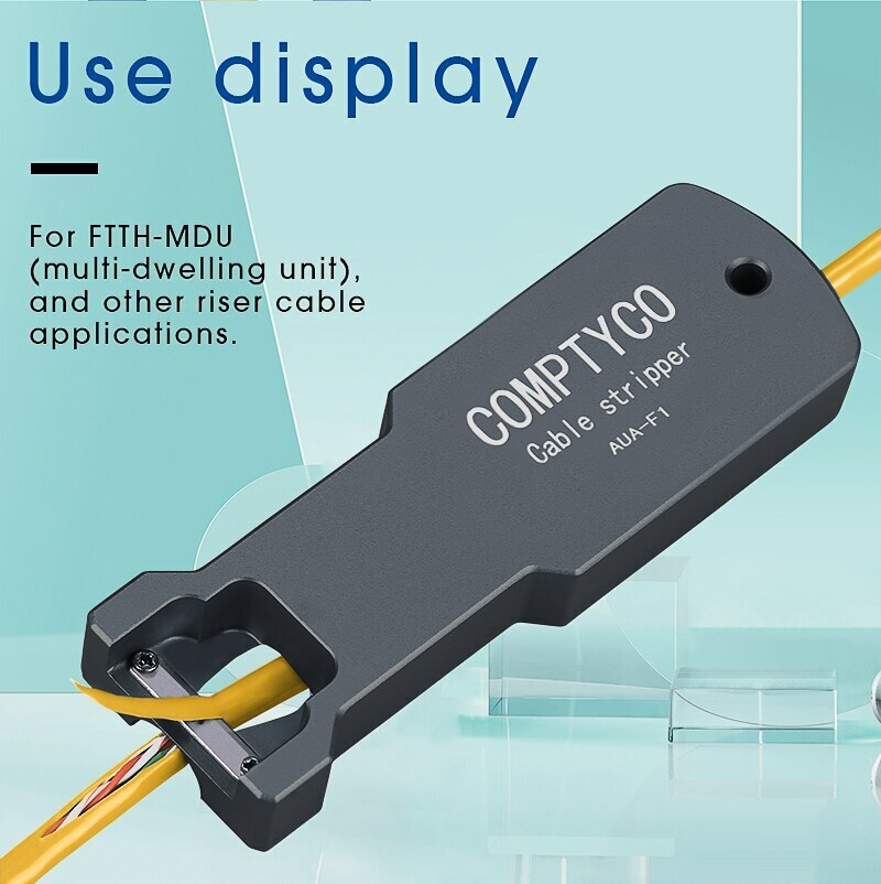 AUA-F1 Optic Fiber Longitudinal Stripper Cable Jacket Slitter 8.5mm 10.4mm 14mm