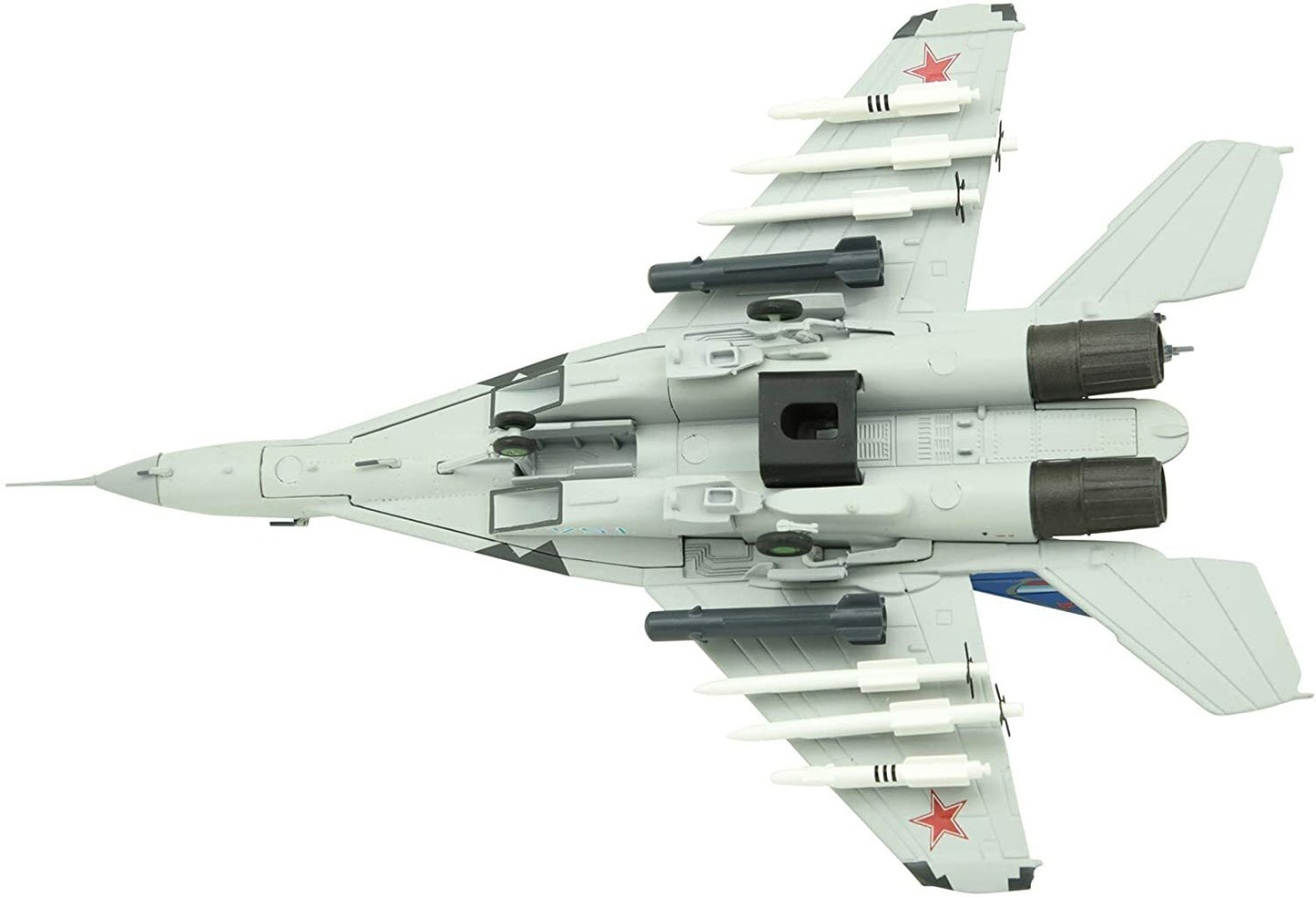 1:100 Mikoyan MiG-35 Fighter Metal Diecast Plane Model,Russian Air Force,Gray