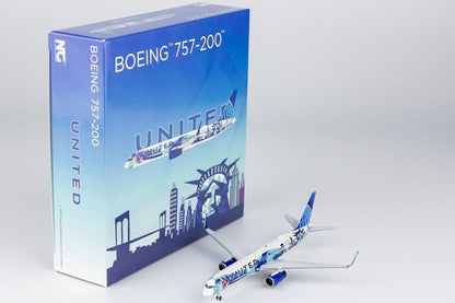 1:400 NG Model UNITED BOEING 757-200 Passenger Airplane Diecast Aircraft Model