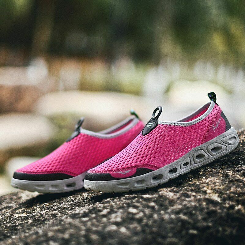 Summer Water Shoes Beach Mesh Quick Dry Breathable River Swimming Slip-on 35-48
