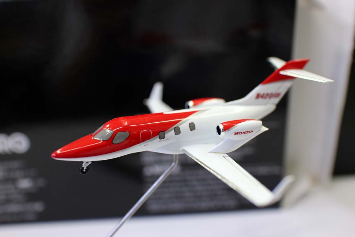 Ebbro for Hondajet Private business jet Red 1/144 diecast plane model aircraft