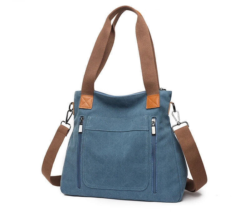 Women's Canvas Shoulder Bag Outdoor Shoulder Bag Women's Commuting Shoulder Bag