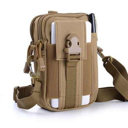 Multi Functional Tactical Molle Waist Bag Waist Fanny Pack with Crossbody Strap