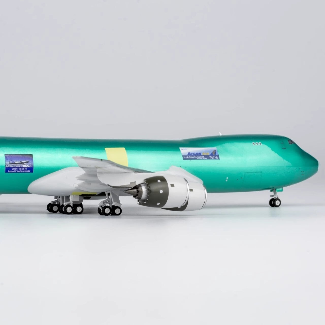 1:400 NG Model Atlas Air BOEING 747-8F Plane Airplane Diecast Aircraft Model