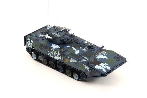 UNISTAR Chinese Navy ZBD05 Amphibious Vehicle Marine livery 1211 1/72 Model