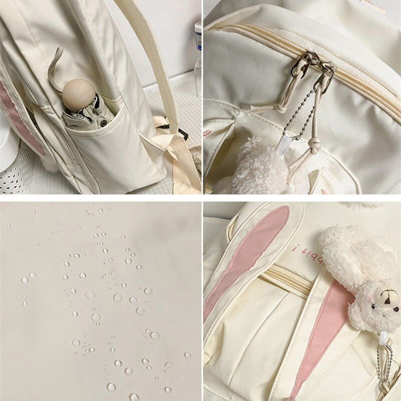 Backpack Large School Bag College Laptop Rucksack Student Pouch Polyester Nylon