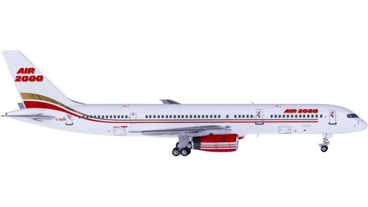 1:400 NG Model AIR 2000 BOEING 757-200 Passenger Airplane Diecast Aircraft Model