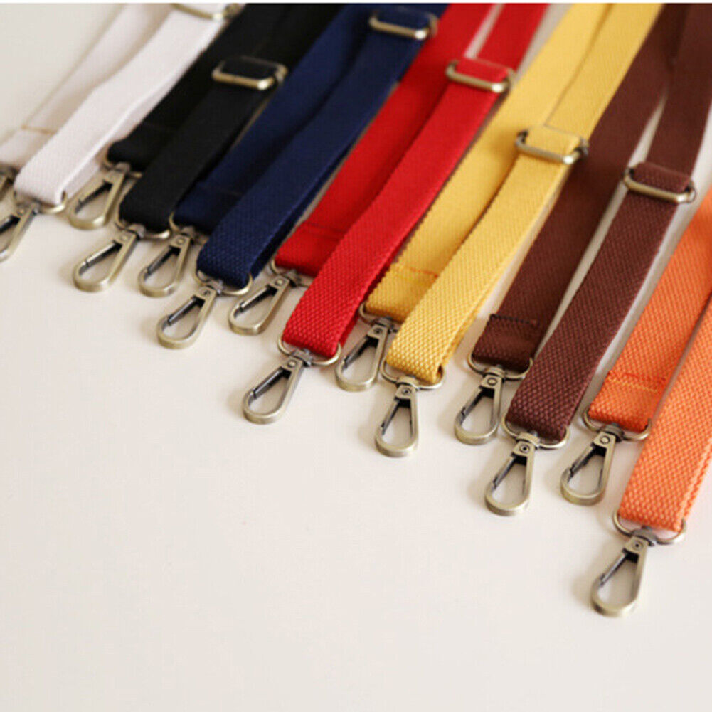 Canvas Adjustable Strap Removable Replacement Shoulder Bag Candy Color Strap