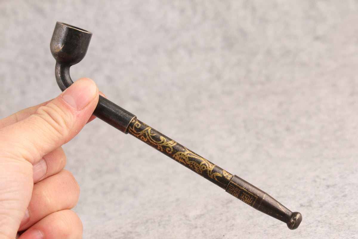 Chinese bronze smOke tool gift
