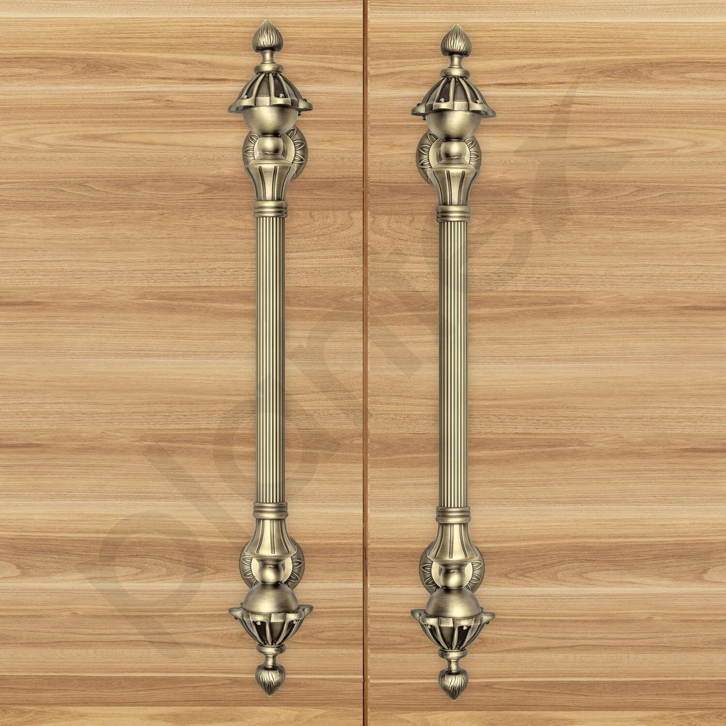 Set of 2 Antique Look Main Door Handle Pull Push Door Handle Door Accessories