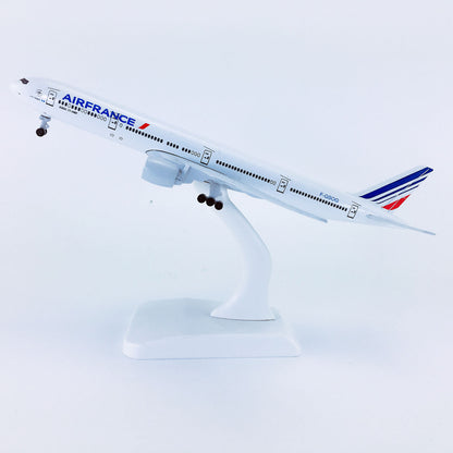 1:300 20cm France B777 Model Plane Diecast Airplane Model Aircraft Kits Gift H