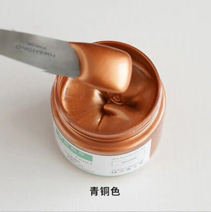 Acrylic Paint 20ml Metallic Waterproof Non-Fading Statue Candle Plaster Coloring