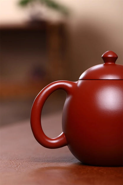 190cc chinese Yixing Handmade Zisha teapot DaHongPao LongDan Gongfu Hu Tea Pot