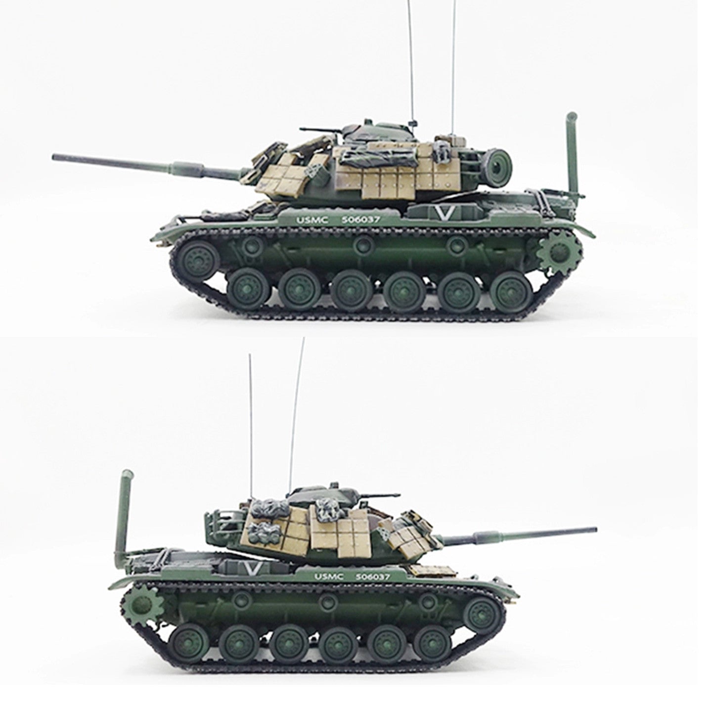 1/72 PMA US M60 Composite Reactive Armored Amphibious Wading Tank Model