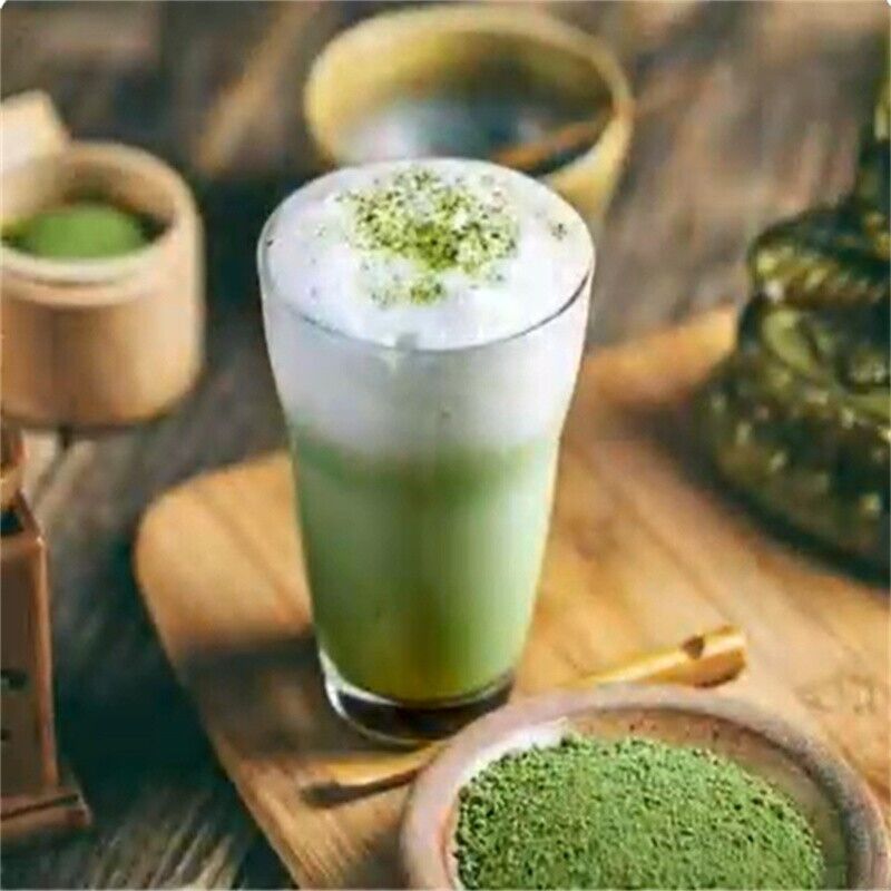 Organic Matcha Green Tea Latte Powder Herb Herbal Teas. Pure Matcha Powder 80g