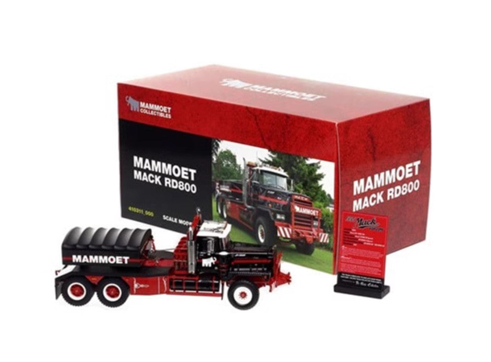 1:50 Mammoet MACK RD800 Ballast Tank Truck Construction Machine Diecast Model