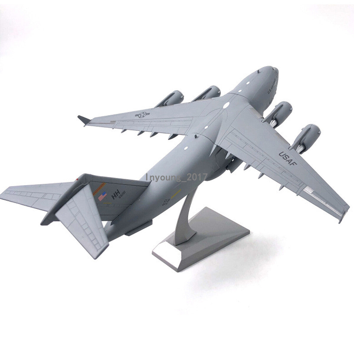 1:200 Boeing C-17 Globemaster III Airplane Model Diecast Military Plane Model
