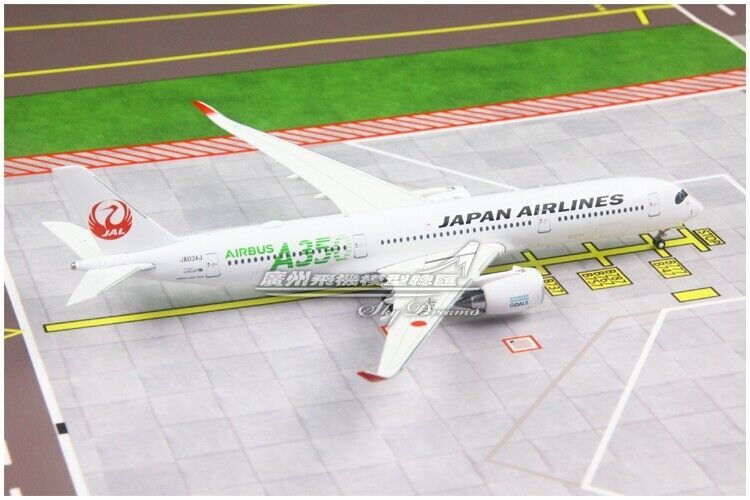 1:400 JC Wings JAPAN AIRLINES AIRBUS A350-900 Passenger Airplane Diecast Model