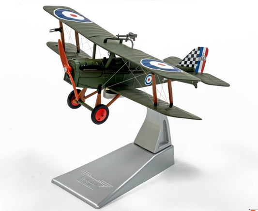 1:48 Corgi Royal Aircraft Factory SE5a RAF No74Sqn Biplane Fighter Diecast Model