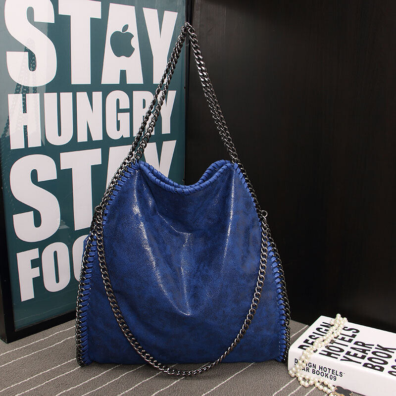 Frosted Material Handbag Woven Foldable Shoulder Women Multi-Funcation Bag Big