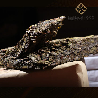 200g Raw Pu'er Tea Brick Yunnan Bingdao Five Villages Sweet Compressed Leaf Tea
