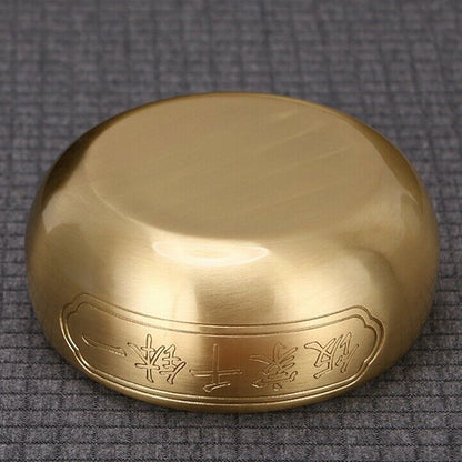 12.5cm New Copper Buddhism Temple Alms Bowl Monk Beg Alms Bowl Buddha Meditation