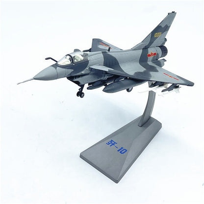 AF1 Chinese J-10 Raptor J-10 fighter 1/72 DIECAST Aircraft Pre-builded Model