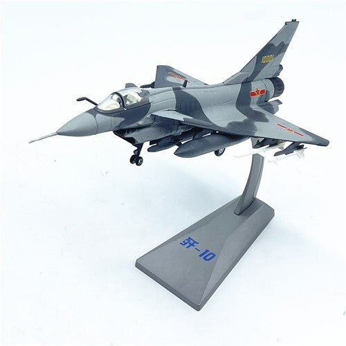 AF1 Chinese J-10 Raptor J-10 fighter 1/72 DIECAST Aircraft Pre-builded Model