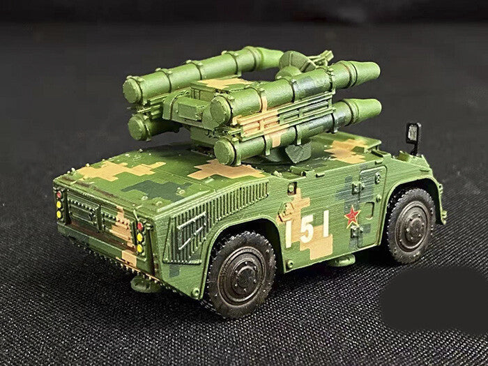 FLOZ CHINA HQ-7 Air defense missile system Digital green 1/72 Resin Tank Model