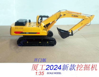 1:35 35CM XGMA XG836 Excavator Construction Machine Vehicles Diecast Model