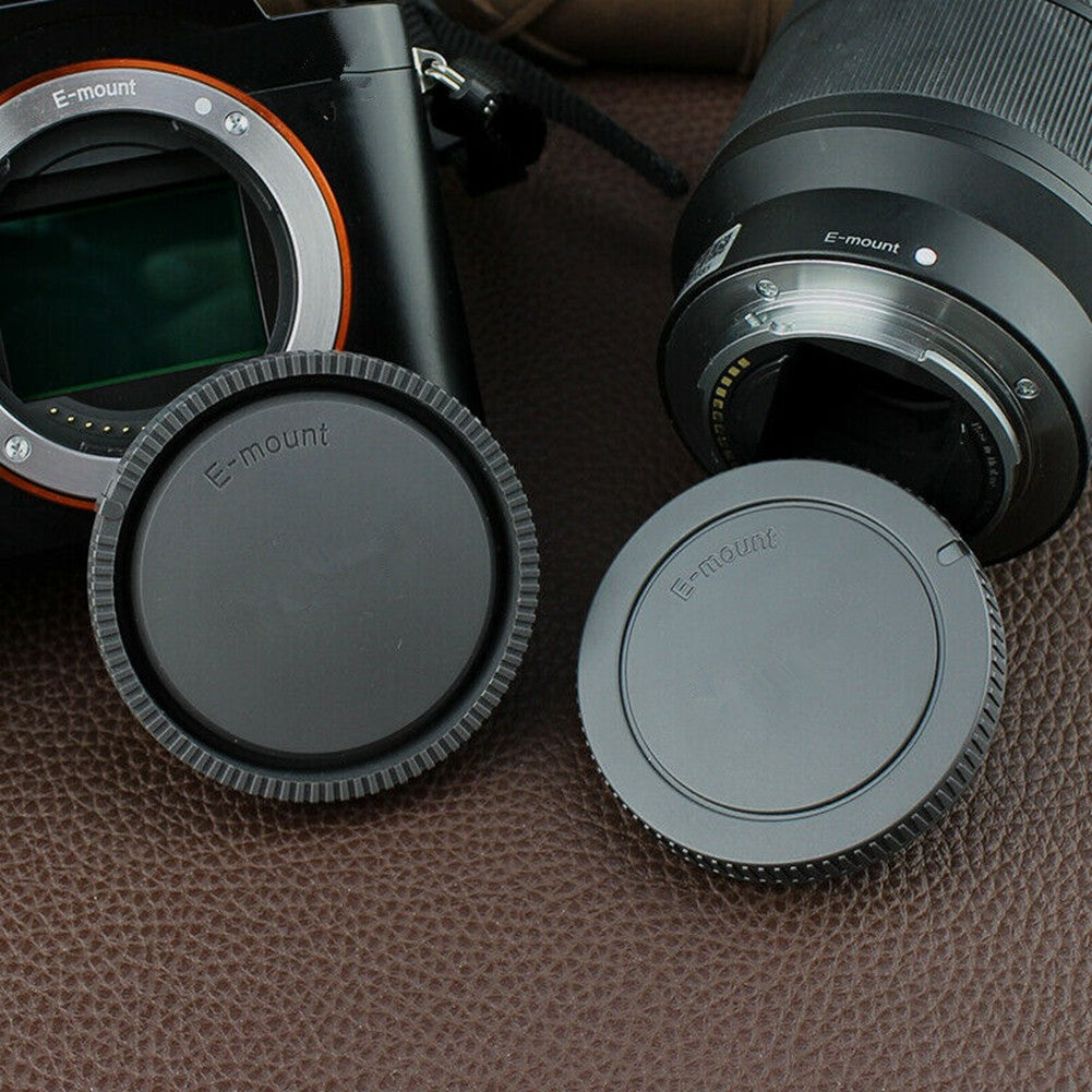 Durable Camera Body Rear Lens Cap For Sony A6300 A6000 A6400 A7R2 A7M3 ILDC