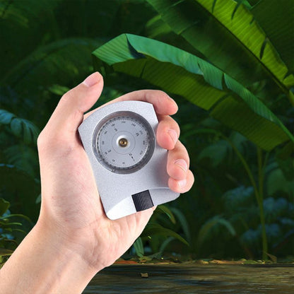 Professional Compass Waterproof Clinometer Survival Distance 3.01x2.13x0.55inch