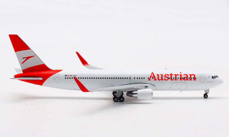 1:400 JC Wings Austrian BOEING 767-300ER Passenger Airplane Diecast Plane Model