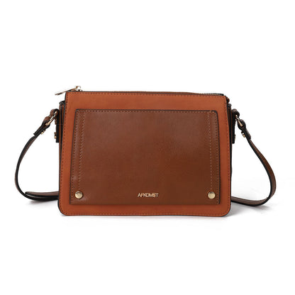 Shoulder Crossbody Pleated One Shoulder Bag Synthetic Leather Crossbody Purse