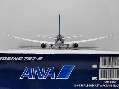 1:400 JC Wings ANA BOEING B787-8 Flap Down Passenger Airplane Diecast Model
