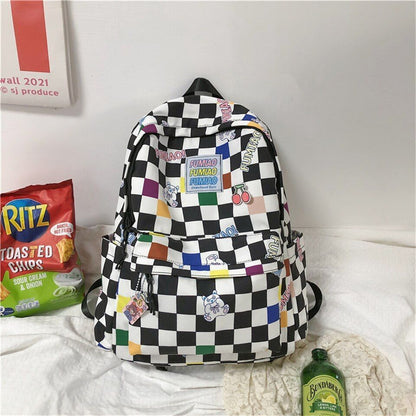 Fashion Backpack Waterproof Oxford School Shoulder Light Travel Bag 30*31*14 CM