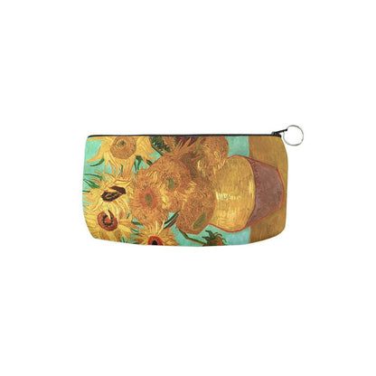 Canvas Cosmetic Bag Art Print Makeup Pouch Bags Traveling Lipstick Handbag Purse