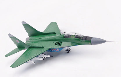1:100 AMER Korean Air Force MIG-29A Fighter Diecast Military Aircraft Model