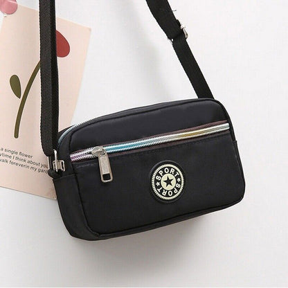 Women Handbag Ladies Luxury Square Messenger Nylon Crossbody Canvas Shoulder Bag