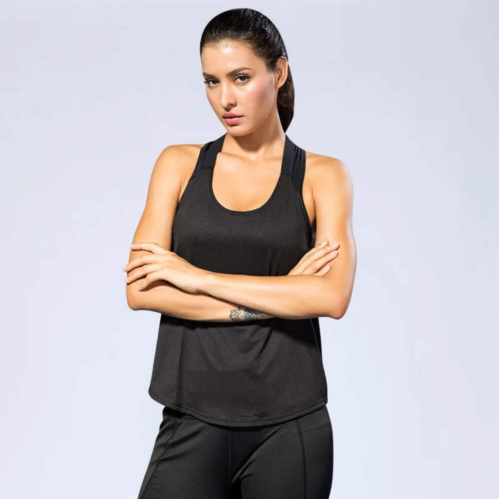 Gym Tops – Women’s Backless Quick-Dry Yoga Tank